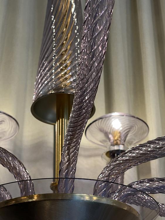 Barovier & Toso Люстра Vertigo от Barovier & Toso — в интерьере