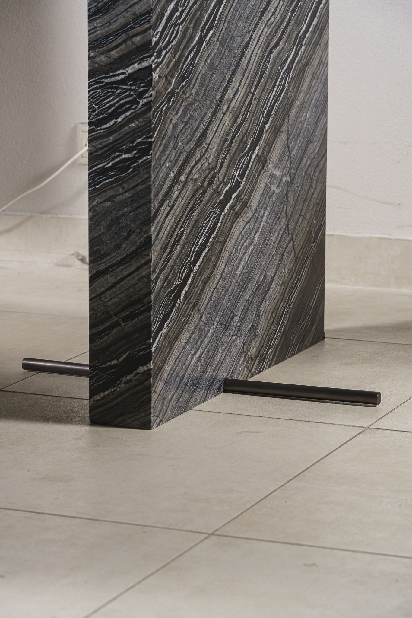 Henge Торшер Floyd Silver brown wave от Henge