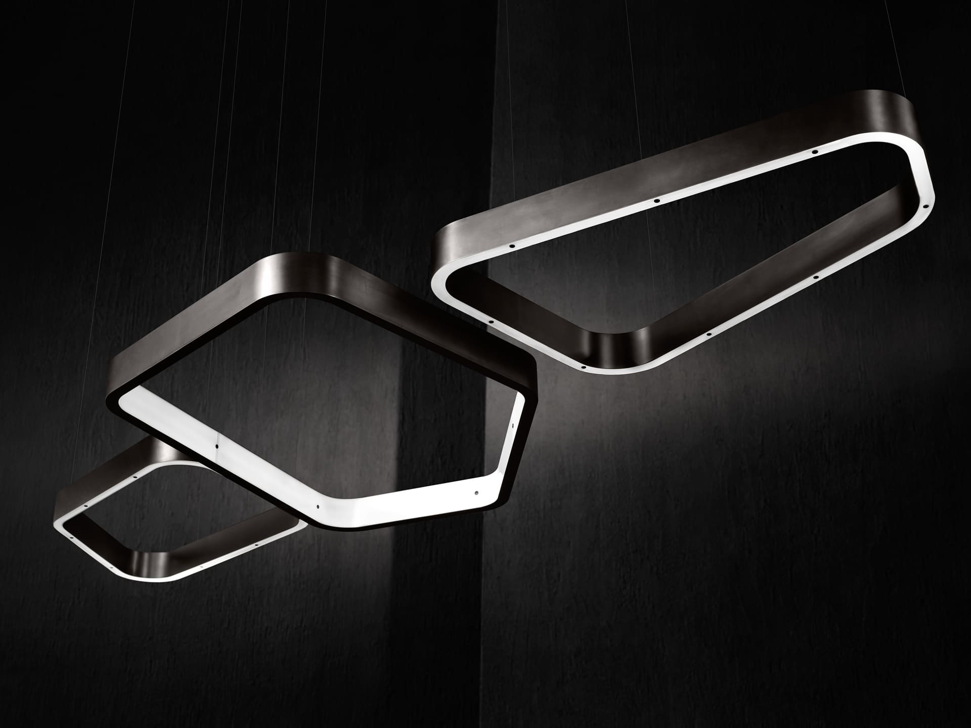 Henge Подвесной светильник Light Ring Polygonal Evo от Henge — в интерьере