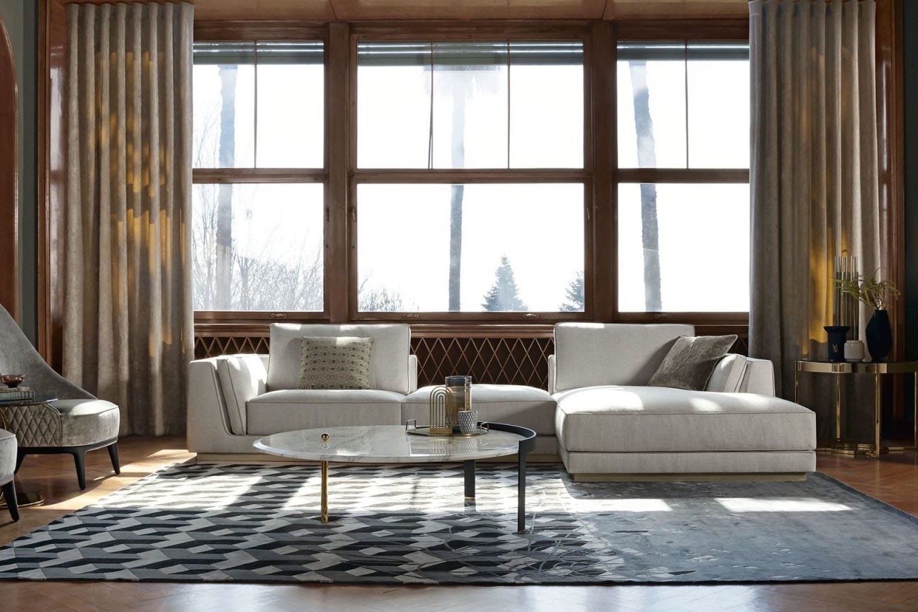 Opera Contemporary Диван Barry sectional от Opera Contemporary — в интерьере