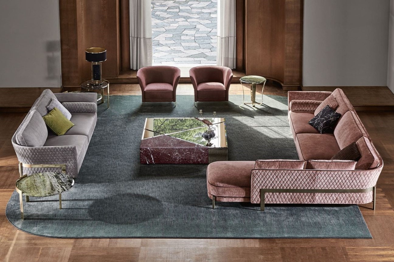 Opera Contemporary Диван Cosmo sectional от Opera Contemporary — в интерьере