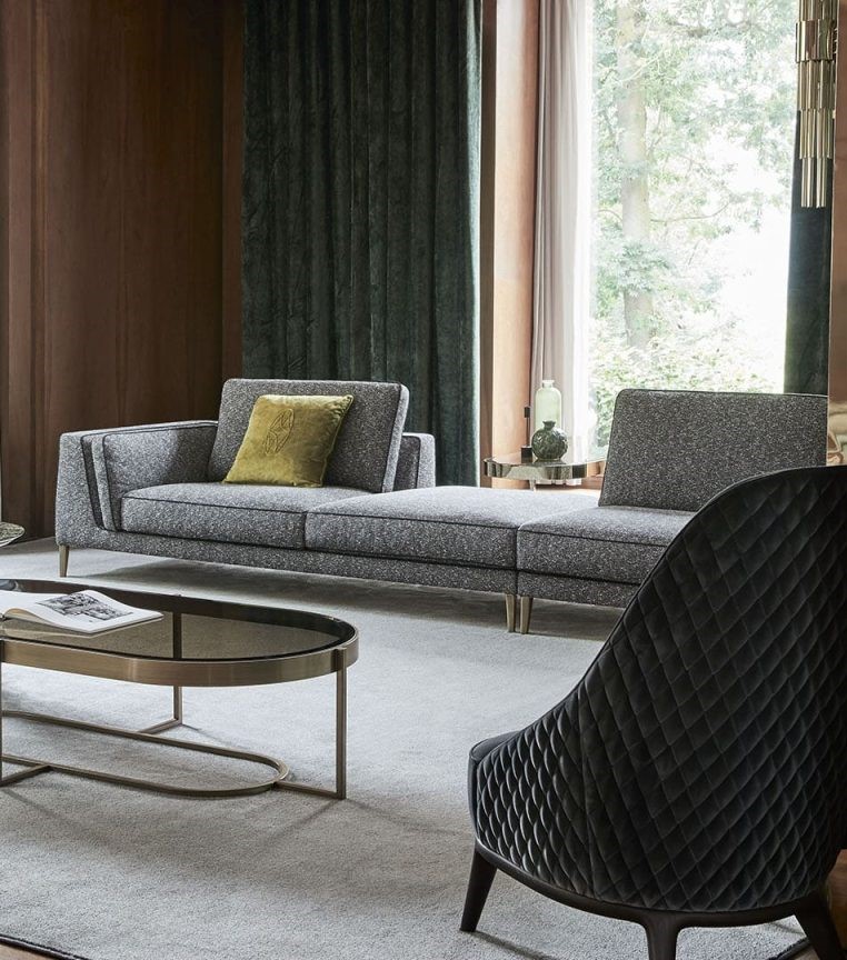 Opera Contemporary Диван Ferdinand linear sectional от Opera Contemporary — в интерьере