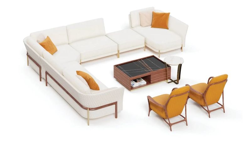 Opera Contemporary Диван New Cosmo sectional от Opera Contemporary
