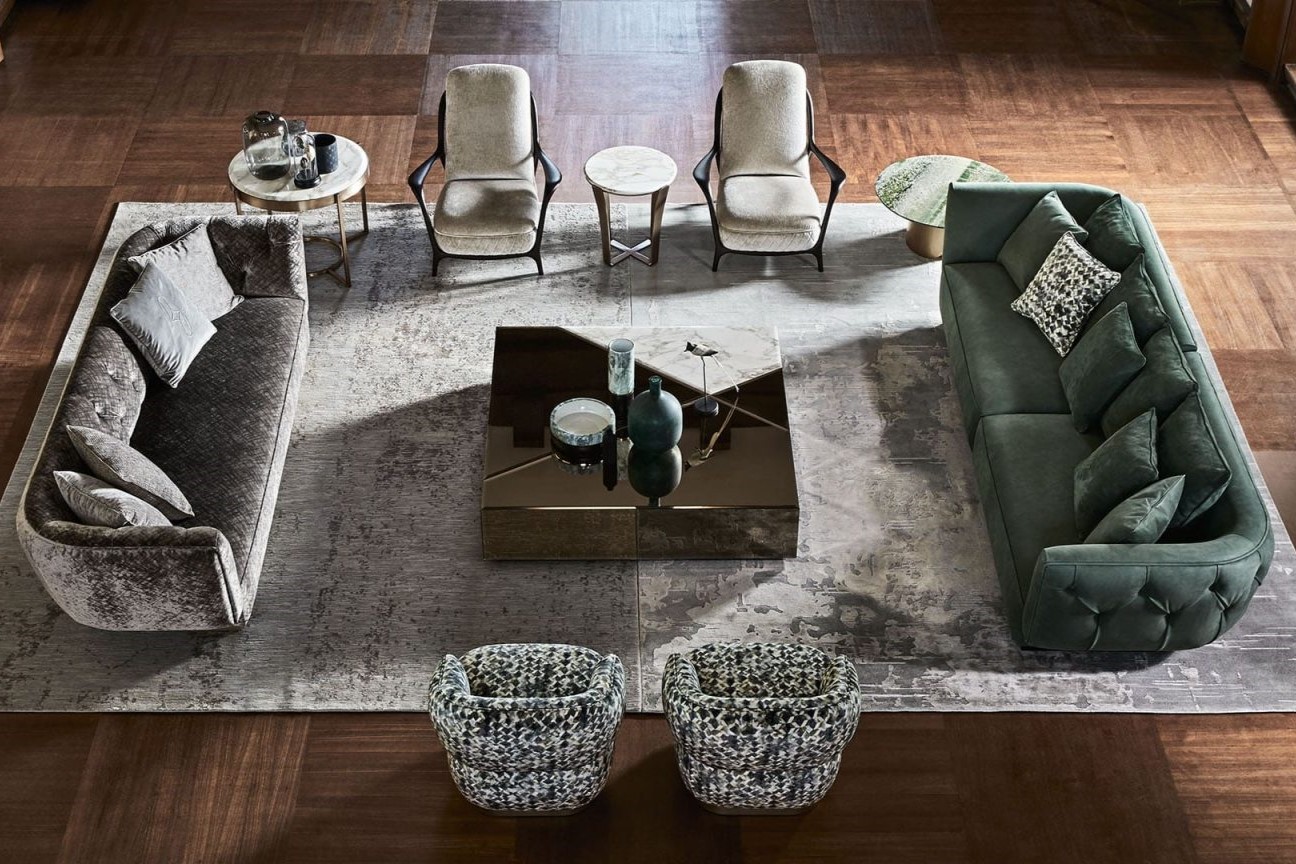 Opera Contemporary Диван Simon sectional от Opera Contemporary — в интерьере