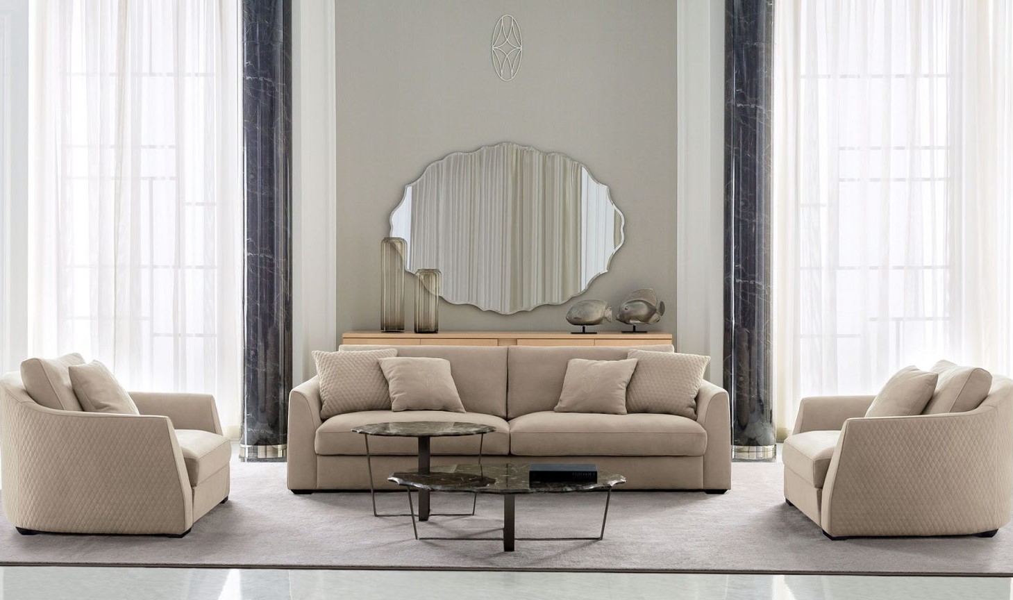 Opera Contemporary Диван Basilio от Opera Contemporary — в интерьере