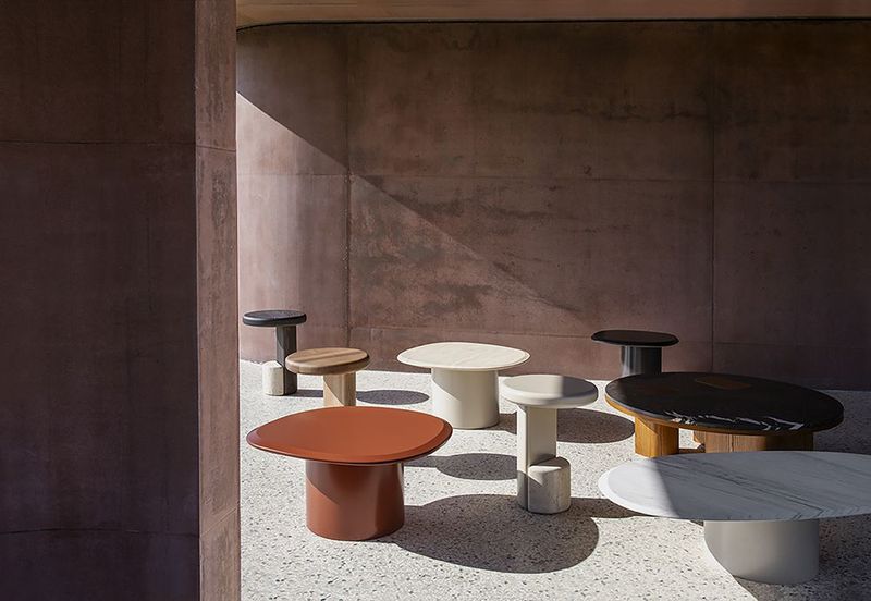Carpanese Home Журнальный столик Pebble M от Carpanese Home — в интерьере