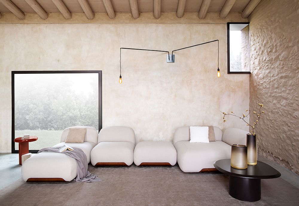 Carpanese Home Банкетка Bubble Pouf от Carpanese Home — в интерьере