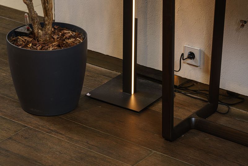 Contardi Торшер Fly long & fl Black от Contardi — в интерьере