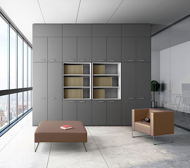 i 4 Mariani Перегородка Equipe от i 4 Mariani — в интерьере