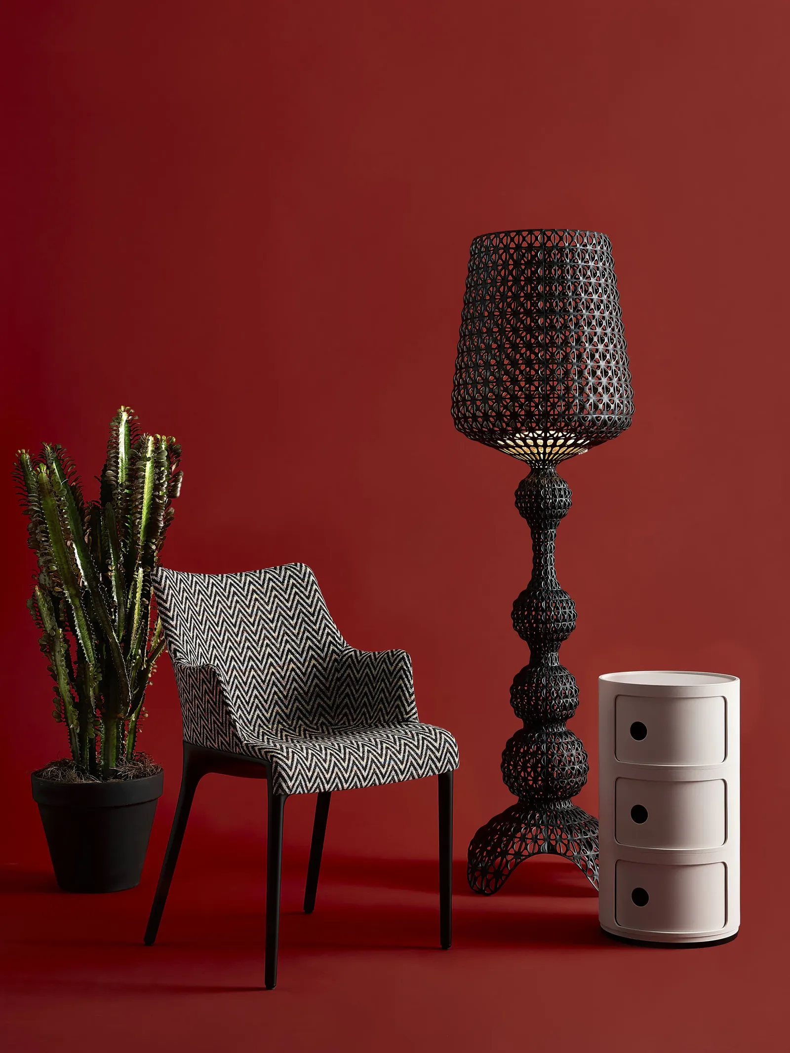 Kartell Стул Eleganza ela missoni от Kartell — в интерьере