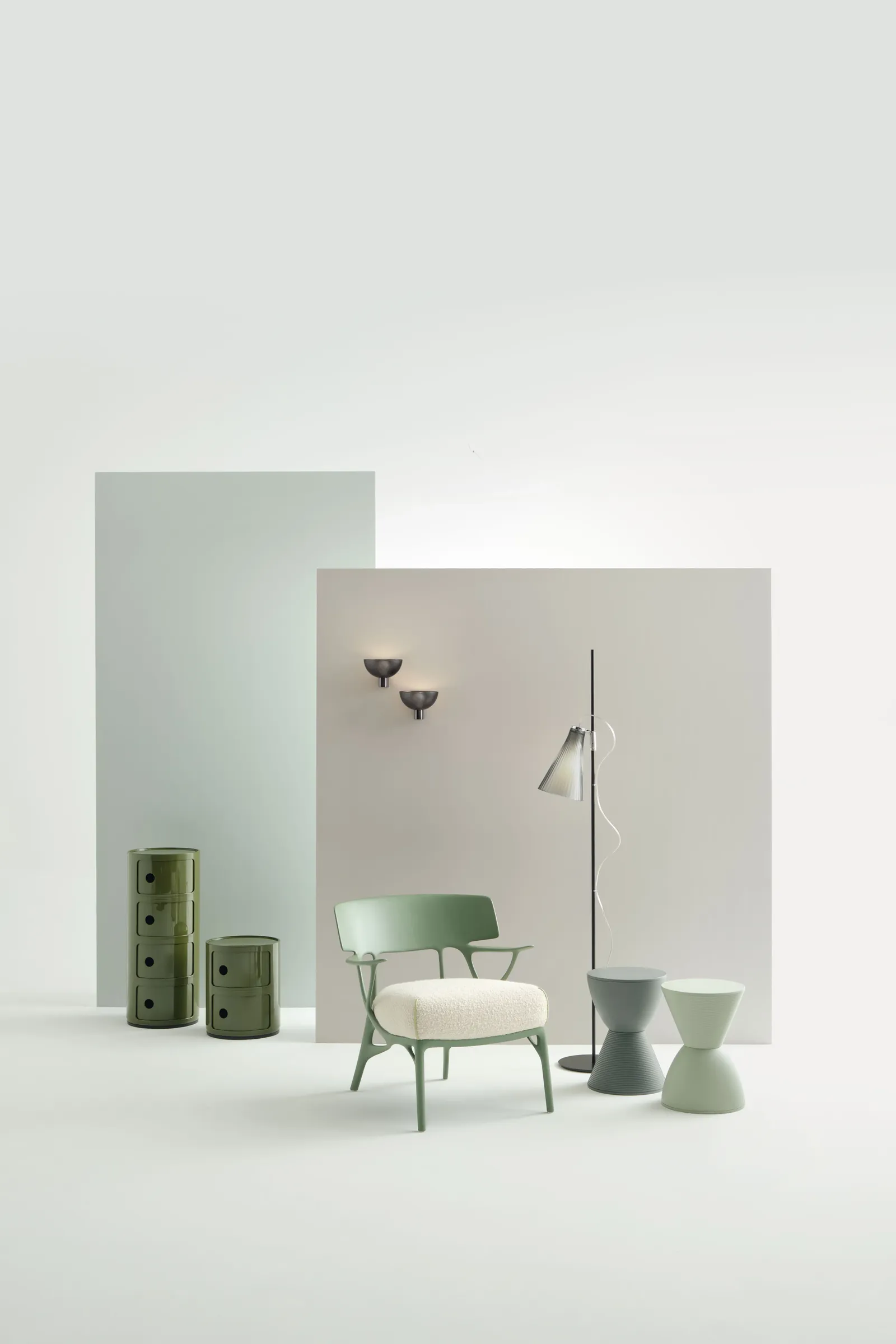 Kartell Кресло A.i. lounge panamino basic от Kartell — в интерьере