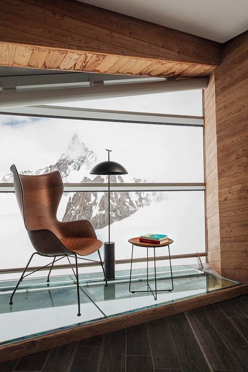 Kartell Журнальный столик Al wood от Kartell — в интерьере