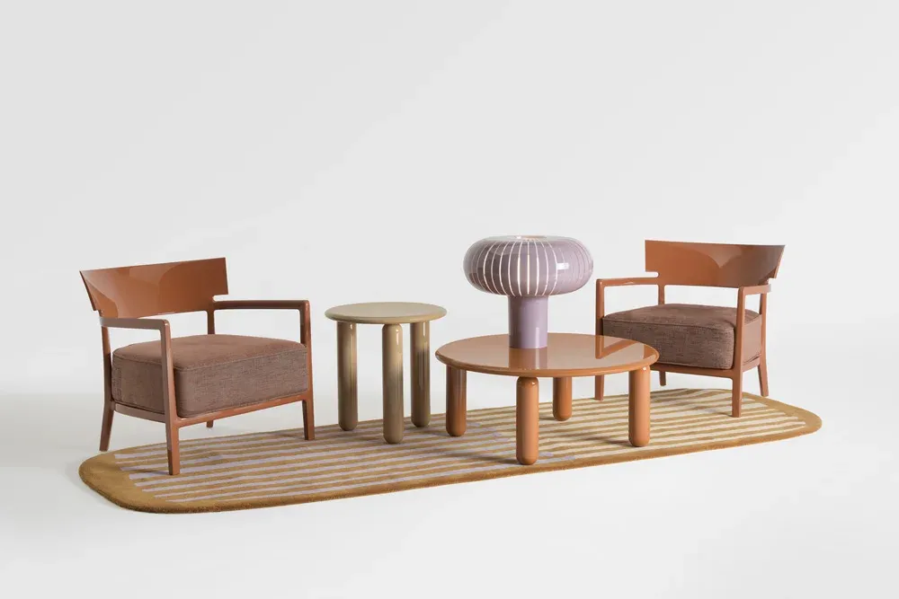 Kartell Настольная лампа Teresa Orange от Kartell — в интерьере