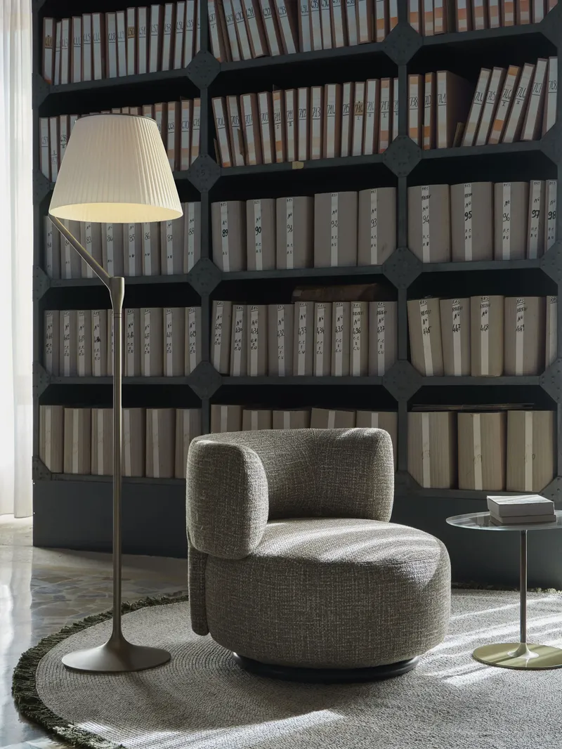 Kartell Торшер Angelo stone floor от Kartell — в интерьере