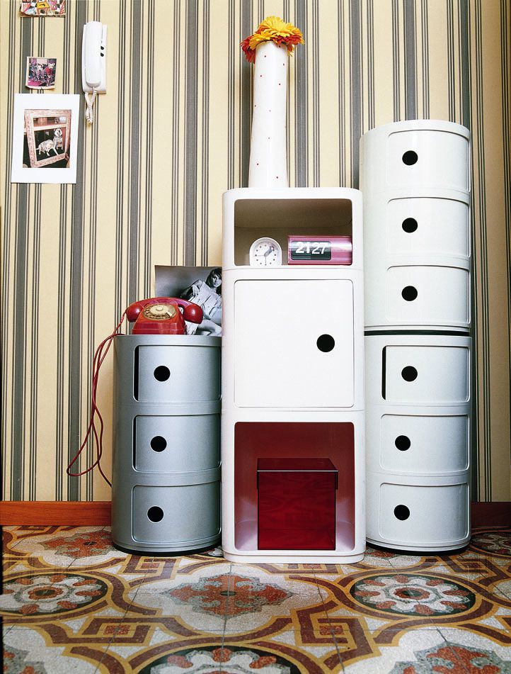 Kartell Комод Componibili classic big от Kartell — в интерьере