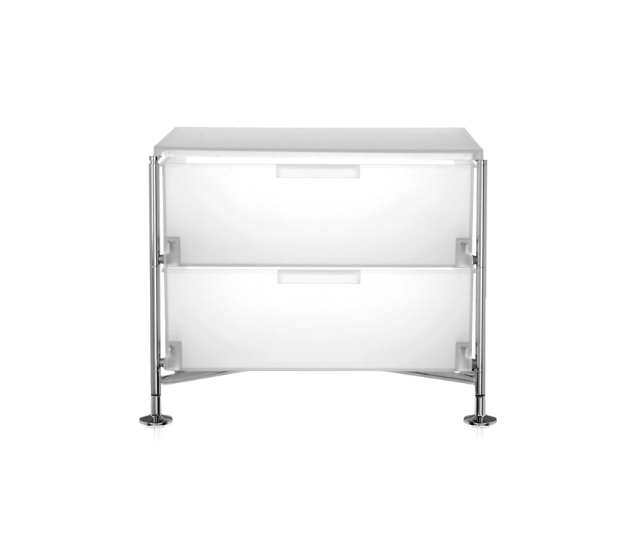 Kartell Комод Mobil 2 drawers with feet от Kartell