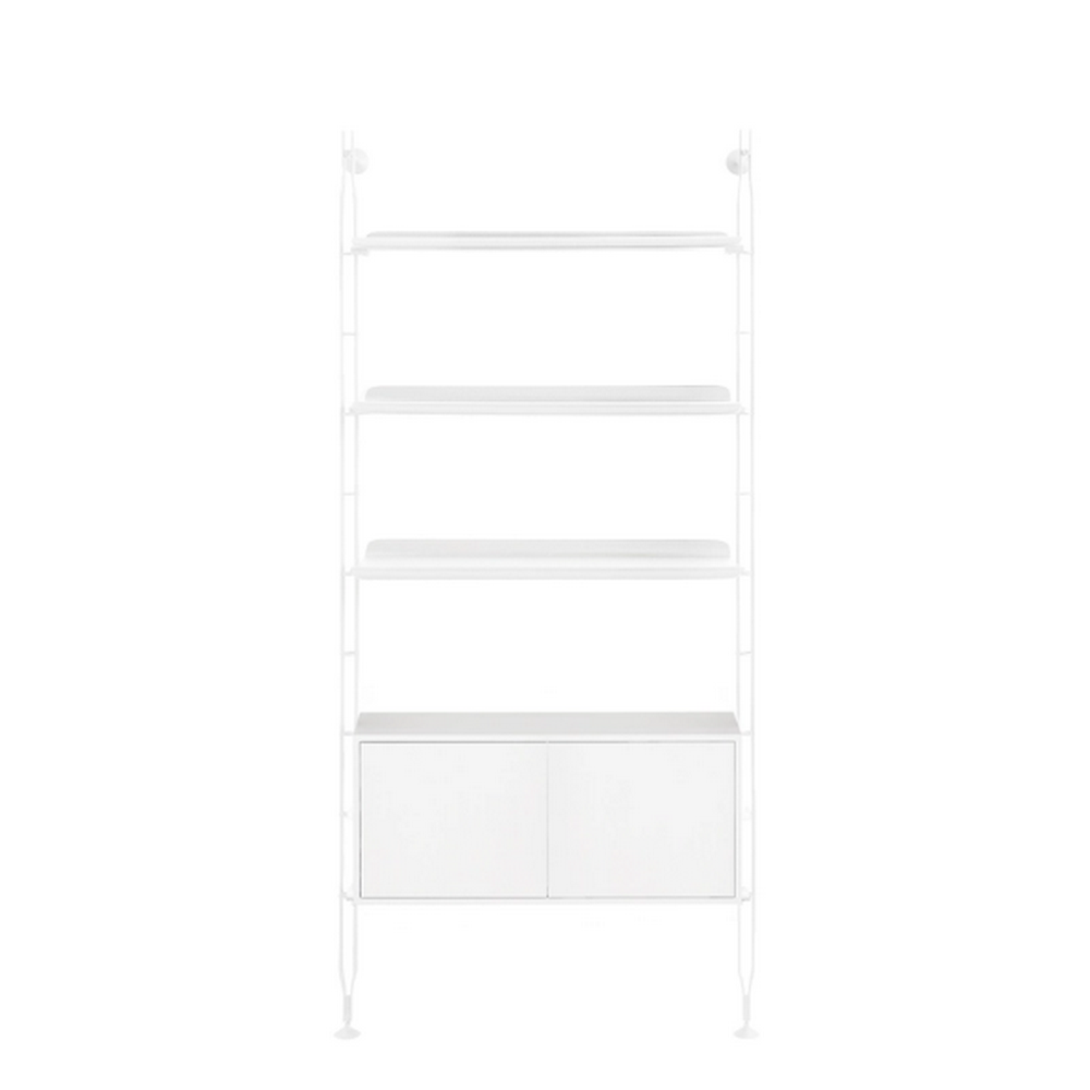 Kartell Стеллаж Adam wood with container от Kartell