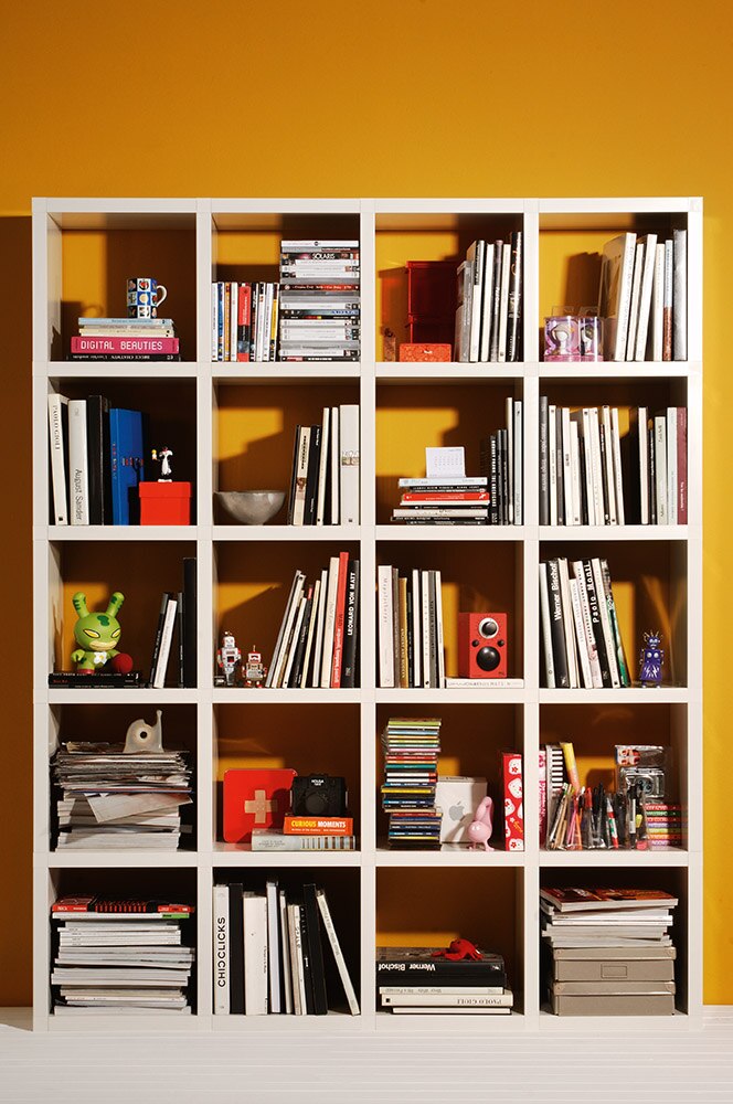 Kartell Стеллаж Polvara cube от Kartell — в интерьере