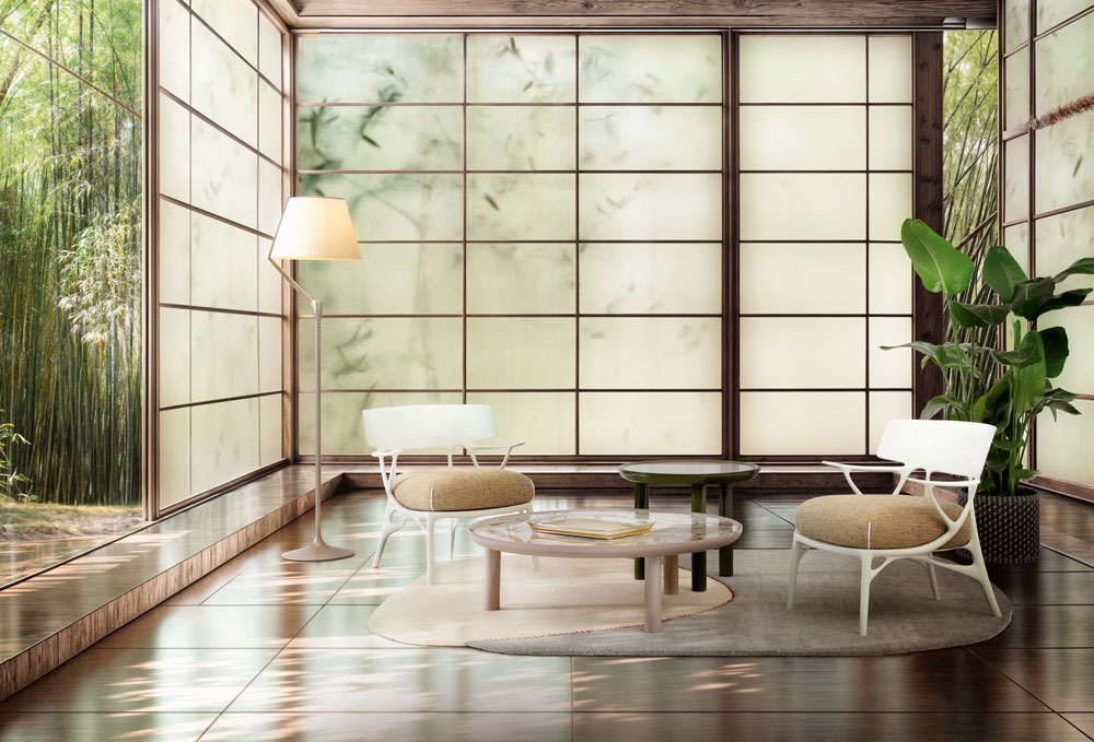 Kartell Ковер Aaland от Kartell — в интерьере