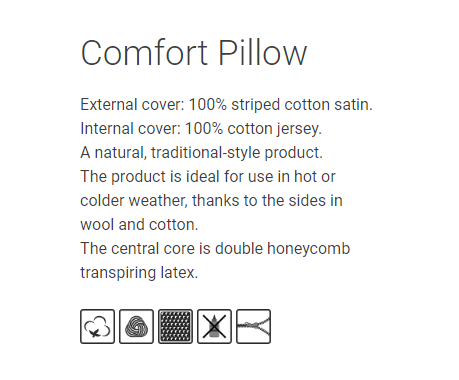 Flou Подушка Comfort Pillow GBCO 50*80 от Flou