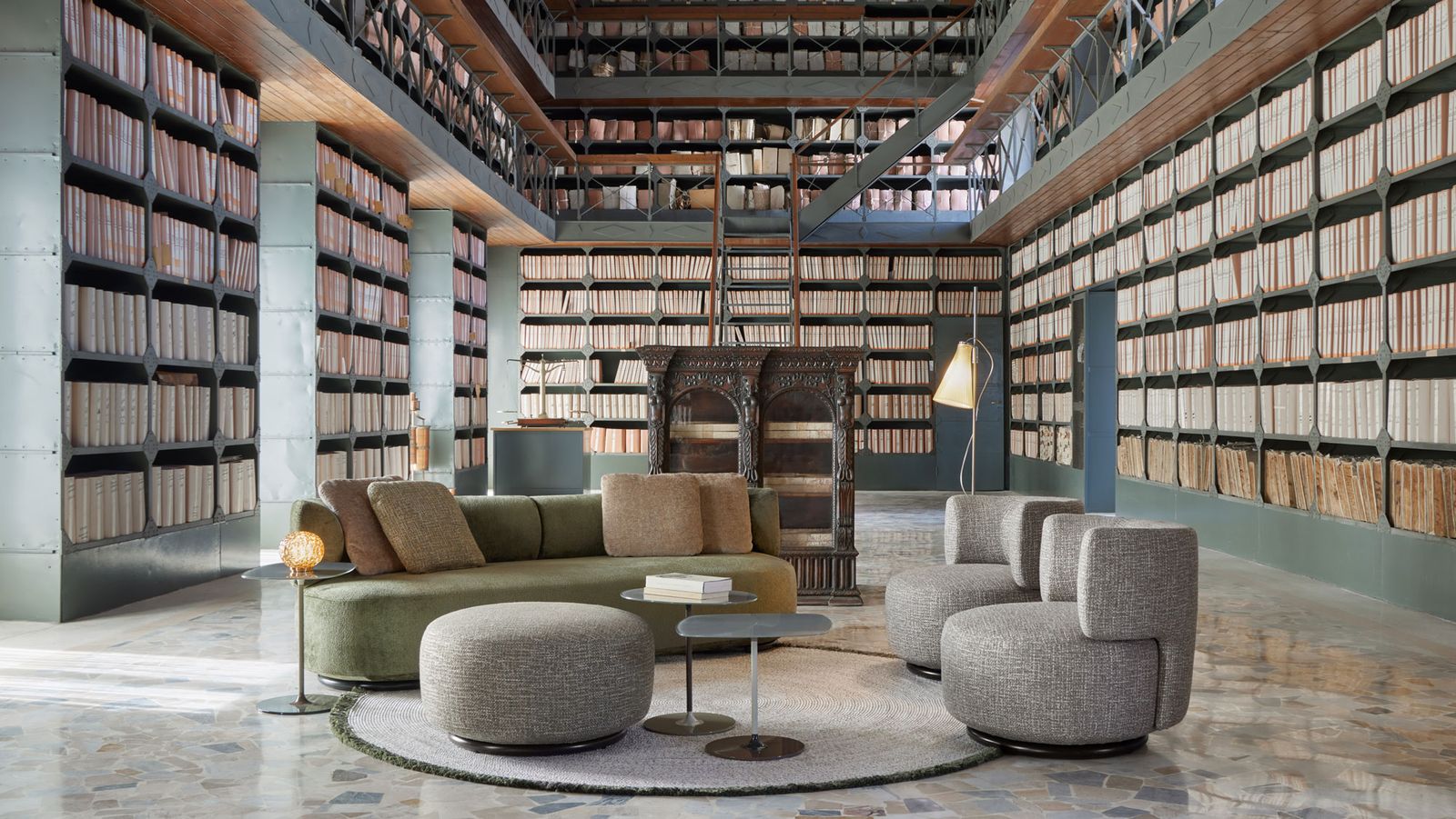 Kartell Ковер K-lim от Kartell — в интерьере