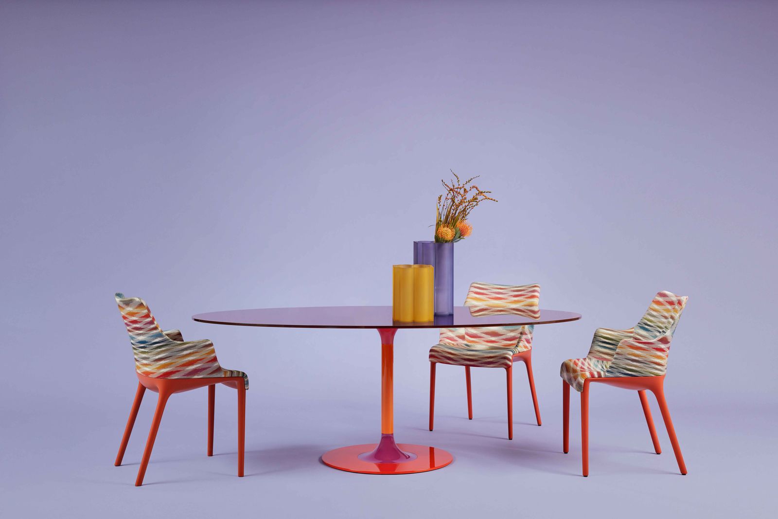 Kartell Ваза Okra от Kartell — в интерьере