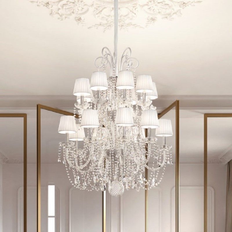 Masiero Люстра Diamond S 16/95/120 от Masiero — в интерьере