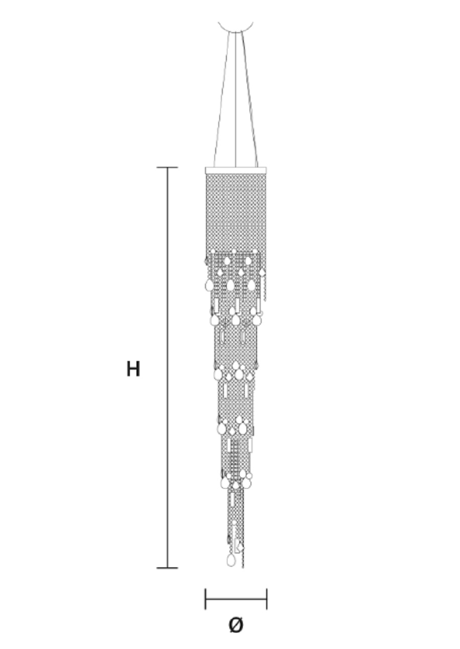 Masiero Люстра Cristalle S 6/33/210 от Masiero