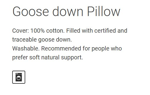 Flou Подушка Goose down Pillow от Flou
