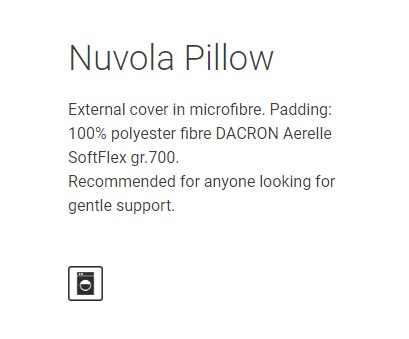 Flou Подушка Nuvola Pillow 50*80 от Flou