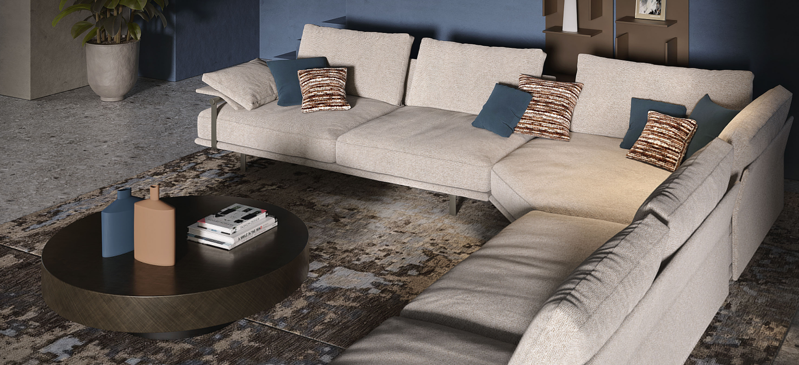 Cattelan Italia Диван Heston от Cattelan Italia — в интерьере