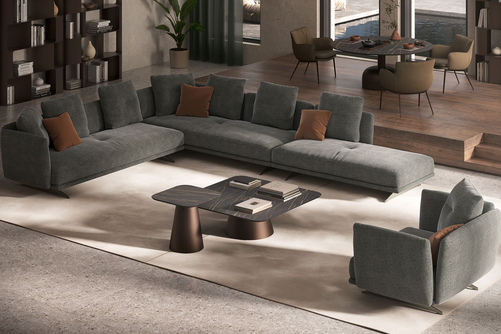 Cattelan Italia Диван Douglas от Cattelan Italia — в интерьере