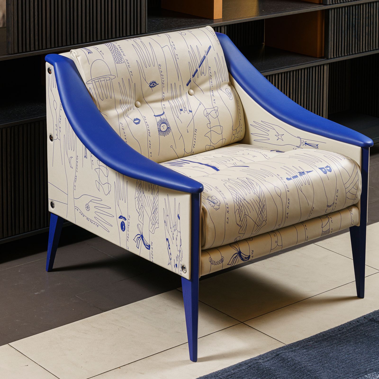 Poltrona Frau Кресло Dezza 60th Anniversary Limited Edition от Poltrona Frau — в интерьере