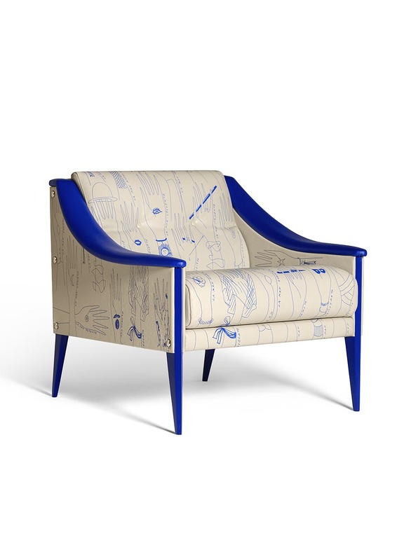 Poltrona Frau Кресло Dezza 60th Anniversary Limited Edition от Poltrona Frau