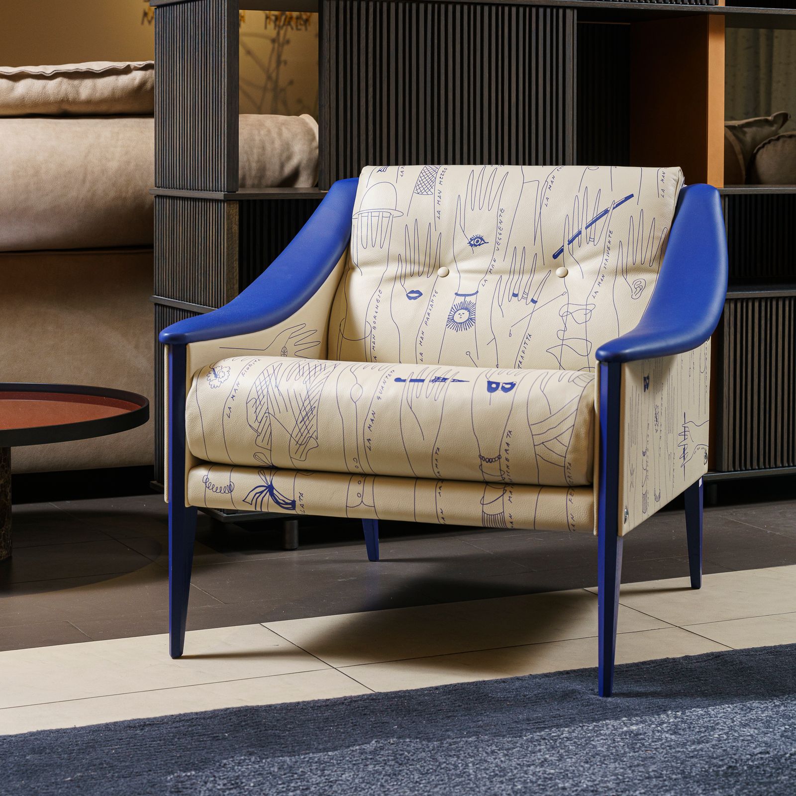 Poltrona Frau Кресло Dezza 60th Anniversary Limited Edition от Poltrona Frau — в интерьере
