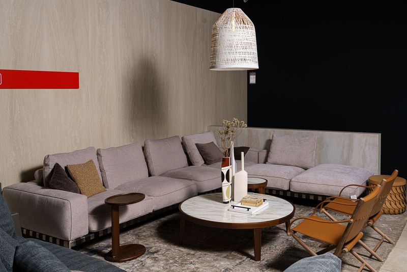 Flexform Модульный диван Gregory XL от Flexform — в интерьере