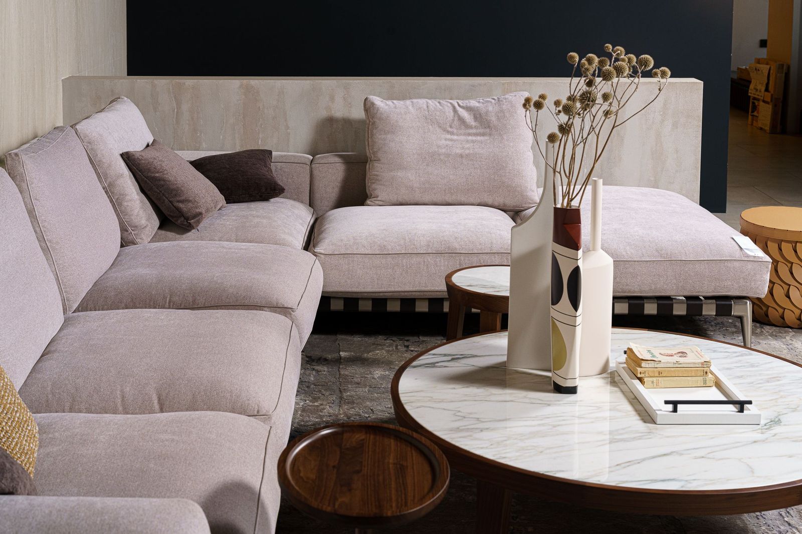 Flexform Модульный диван Gregory XL от Flexform — в интерьере