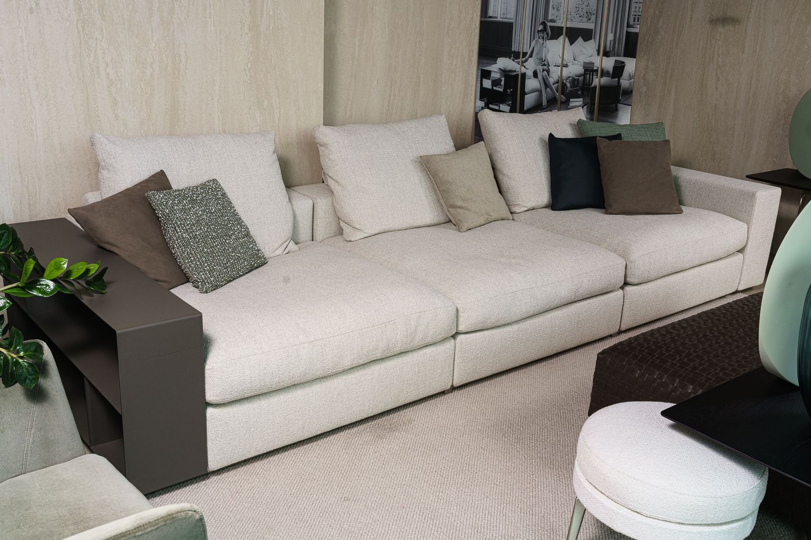 Flexform Диван прямой Groundpiece от Flexform — в интерьере
