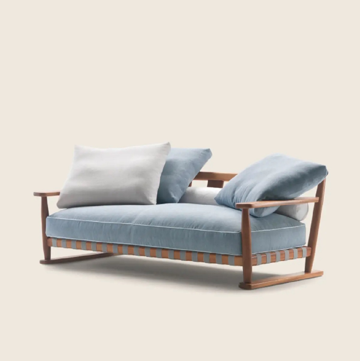 Flexform Диван уличный прямой Meriggio от Flexform — в интерьере