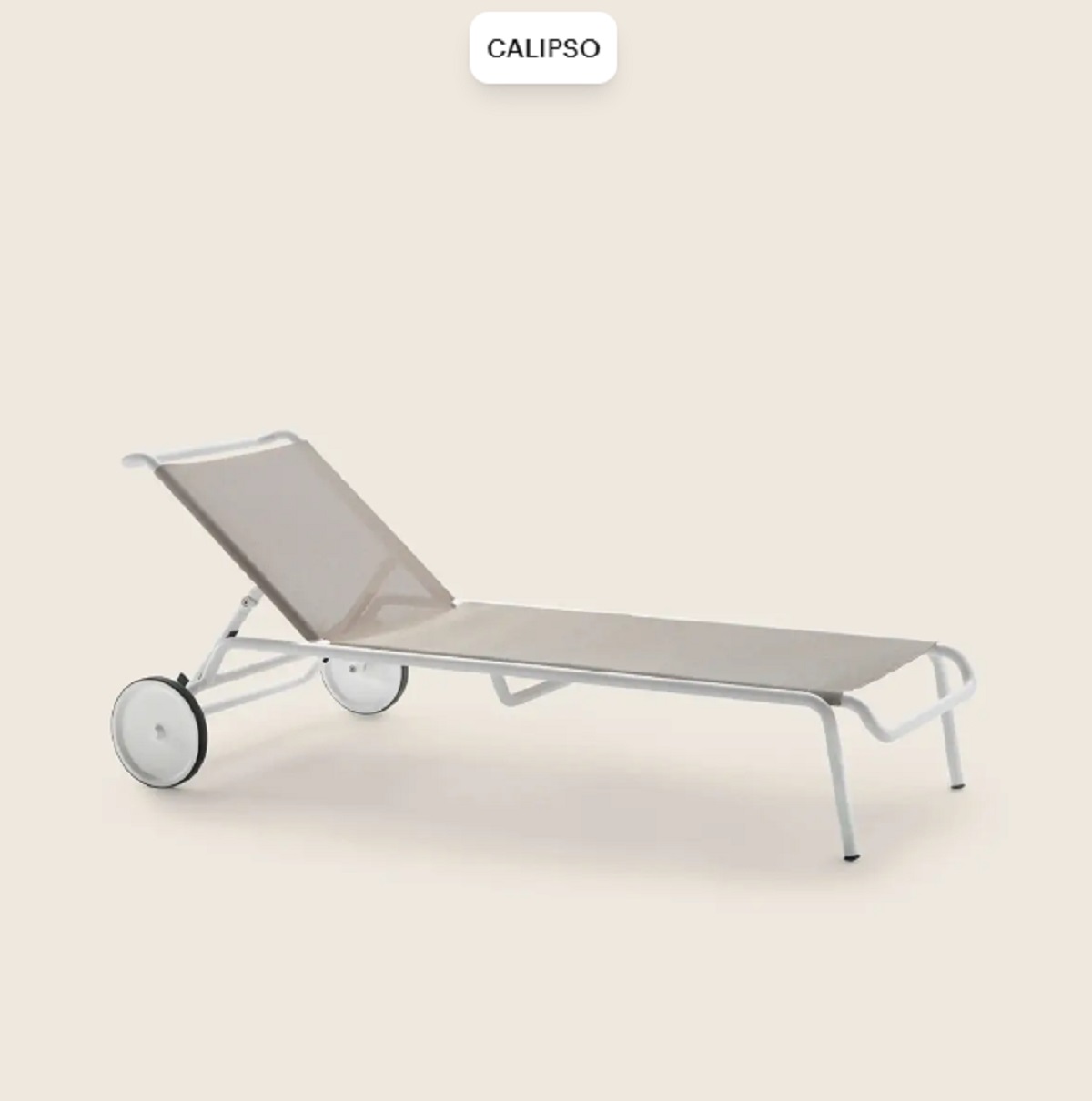 Flexform Уличный шезлонг Calipso/ Calipso Cord от Flexform — в интерьере