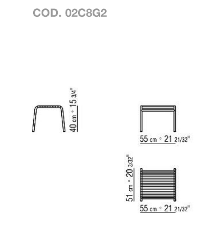 Flexform Банкетка Calipso/ Calipso Cord от Flexform