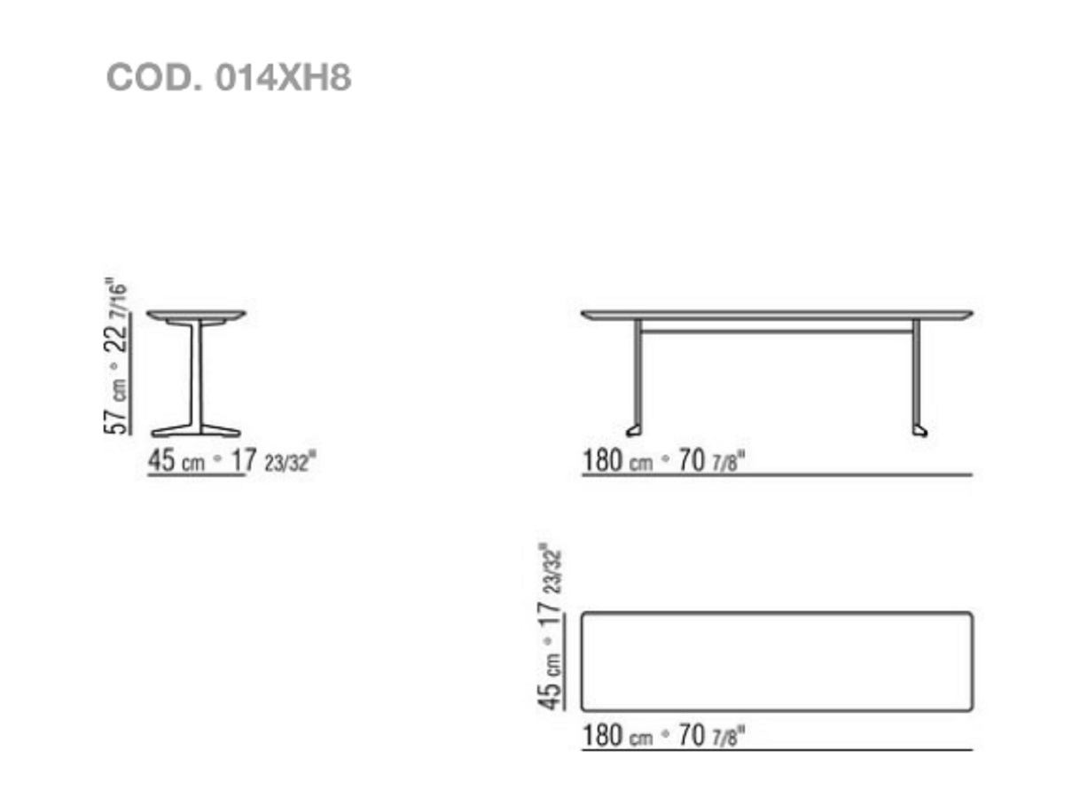 Flexform Уличная консоль Fly Outdoor от Flexform