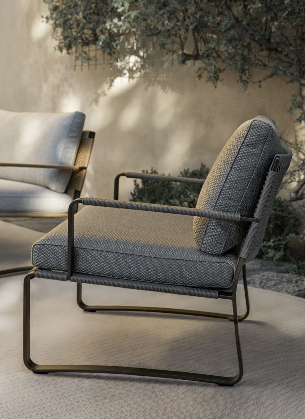 Molteni&C Уличное кресло Phoenix от Molteni & C — в интерьере