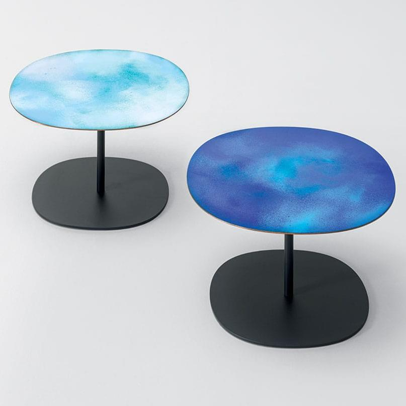 Paola Lenti Журнальный столик Strap Blue от Paola Lenti — в интерьере