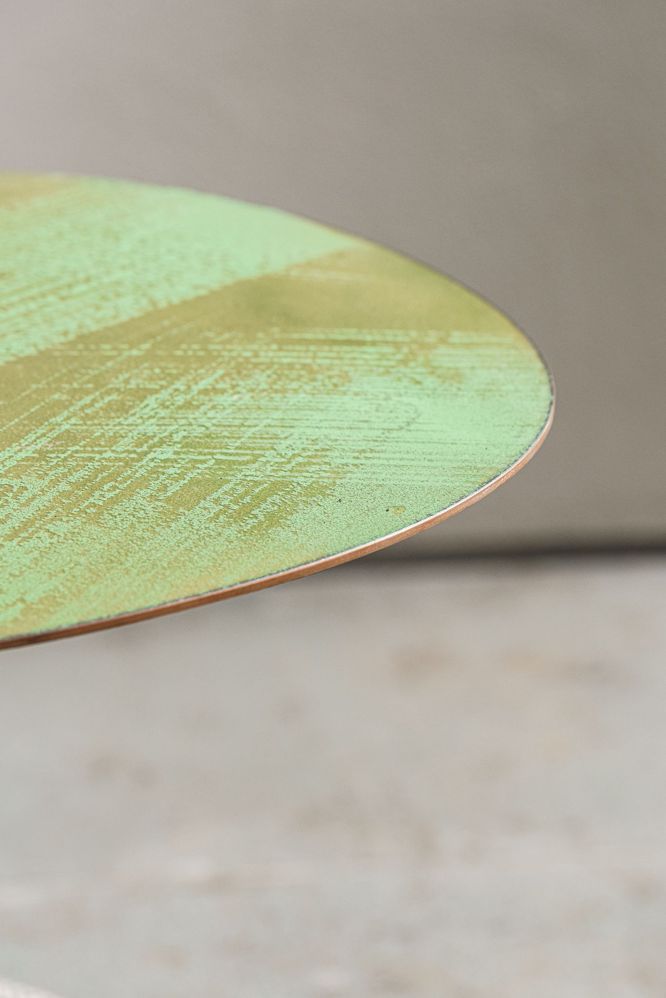 Paola Lenti Уличный журнальный столик Strap Green от Paola Lenti — в интерьере