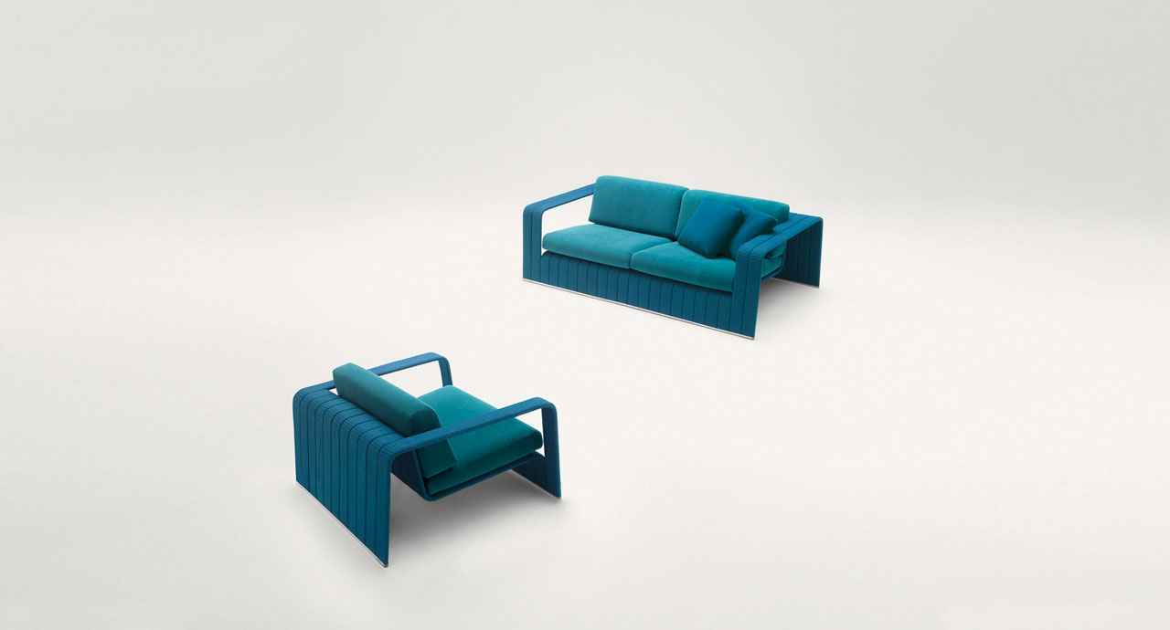 Paola Lenti Уличный диван Frame 206 от Paola Lenti — в интерьере