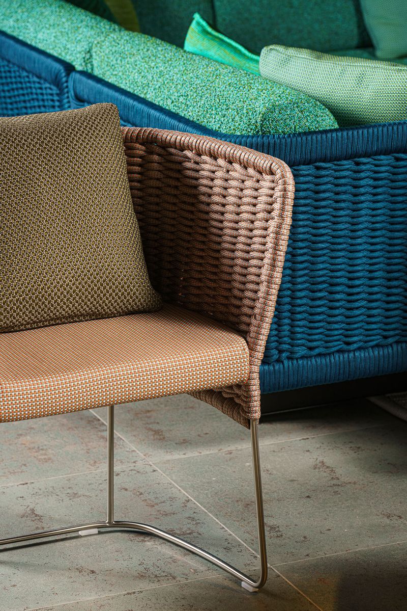 Paola Lenti Уличный стул Ami Outdoor от Paola Lenti — в интерьере