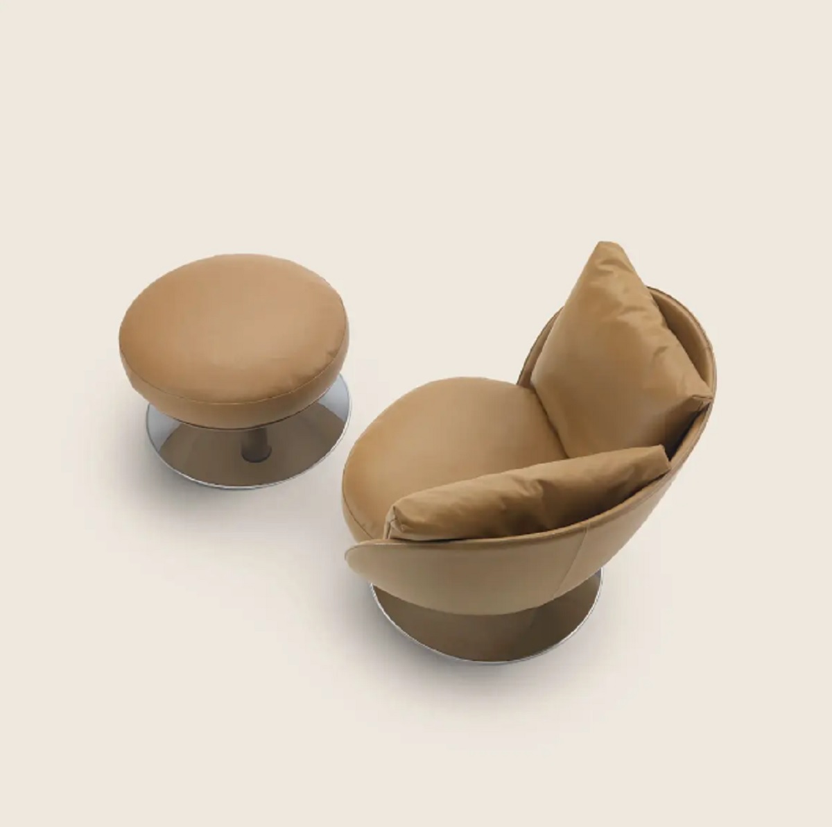 Flexform Пуф Eri от Flexform — в интерьере