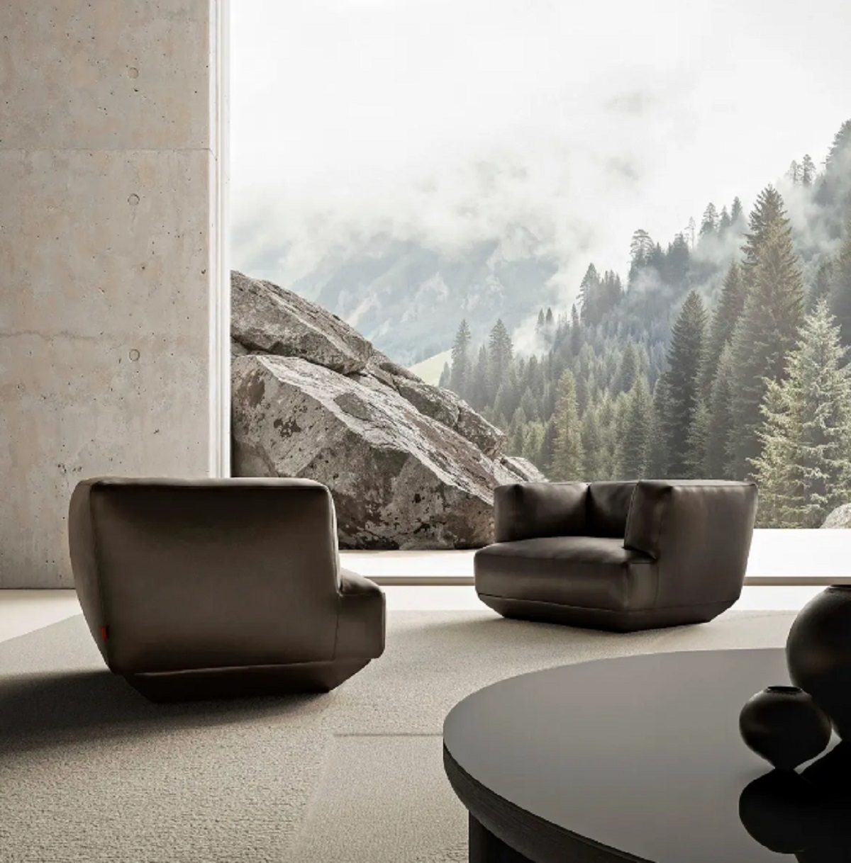Flexform Кресло Loungescape от Flexform — в интерьере