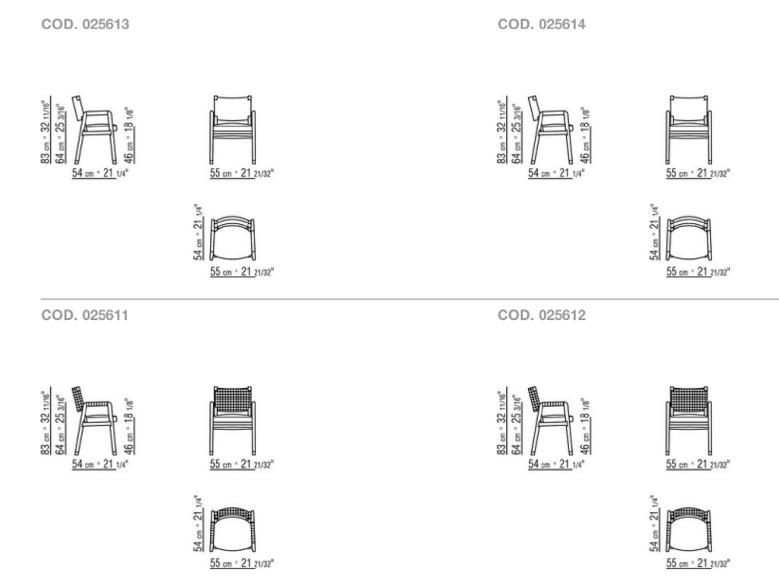 Flexform Стул Ortigia/ Ortigia S.H. от Flexform
